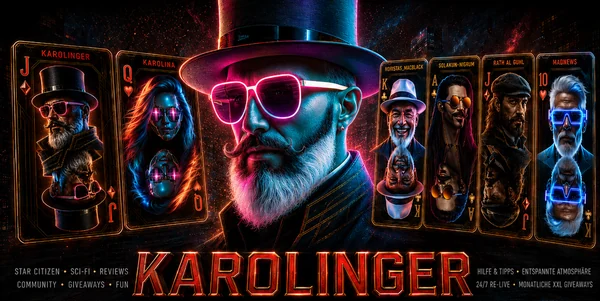 Karolinger und das Team der Loge – Gaming, Community und Giveaways